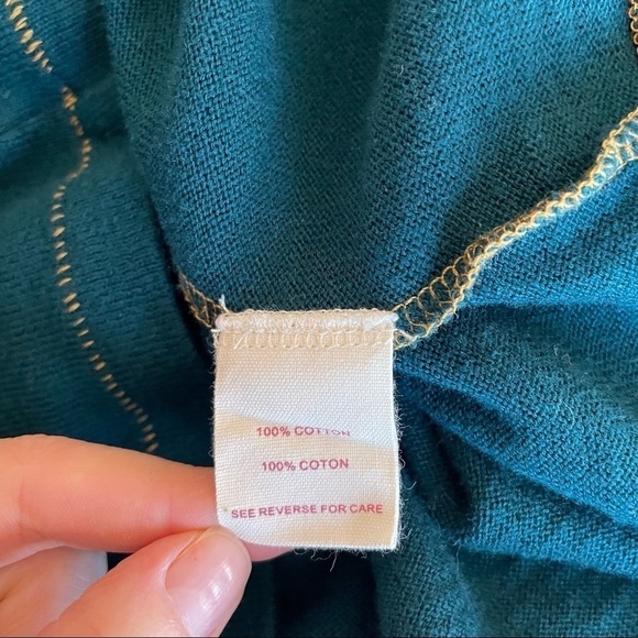 Free People Knit Cold Shoulder Top Frayed Raw Hem Sweater - Picture 9 of 10